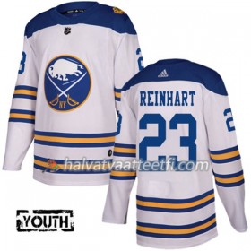 Lasten NHL Buffalo Sabres Pelipaita Sam Reinhart 23 2018 Winter Classic Adidas Valkoinen Authentic